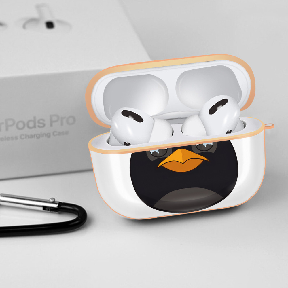 Angry Birds アングリーバード 【AirPods Pro用】ハードシェル保護ケース｜耐衝撃・防指紋・カラビナ付き商品仕様